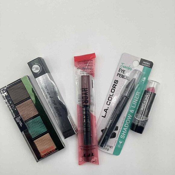 5-Piece Smoky Glam Makeup Bundle | Revlon x Wet n Wild × L.A. Colors × TFT - Picture 1 of 8